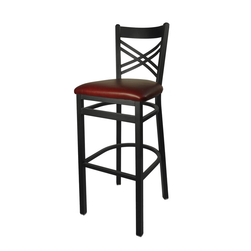 Tabouret de bar 30,5 po Akrin, Bourgogne