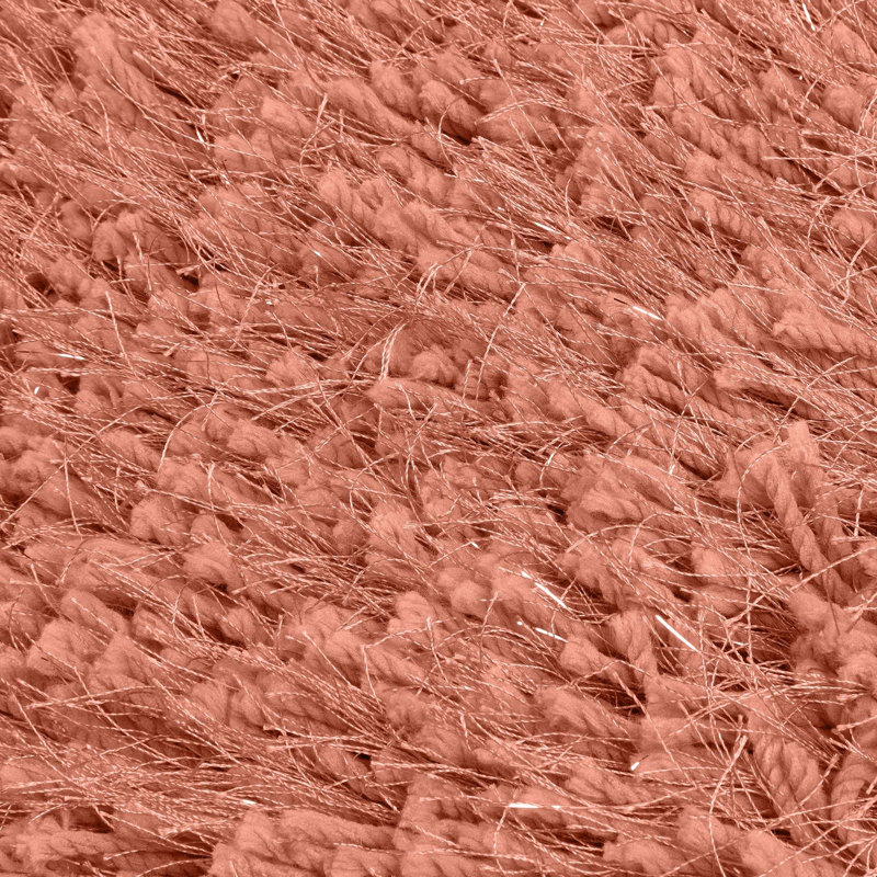 Izelle Bath Rug, Orange