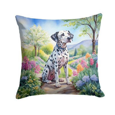 Spring Path Outdoor Throw Pillow