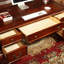 Bureau sculpté de style américain