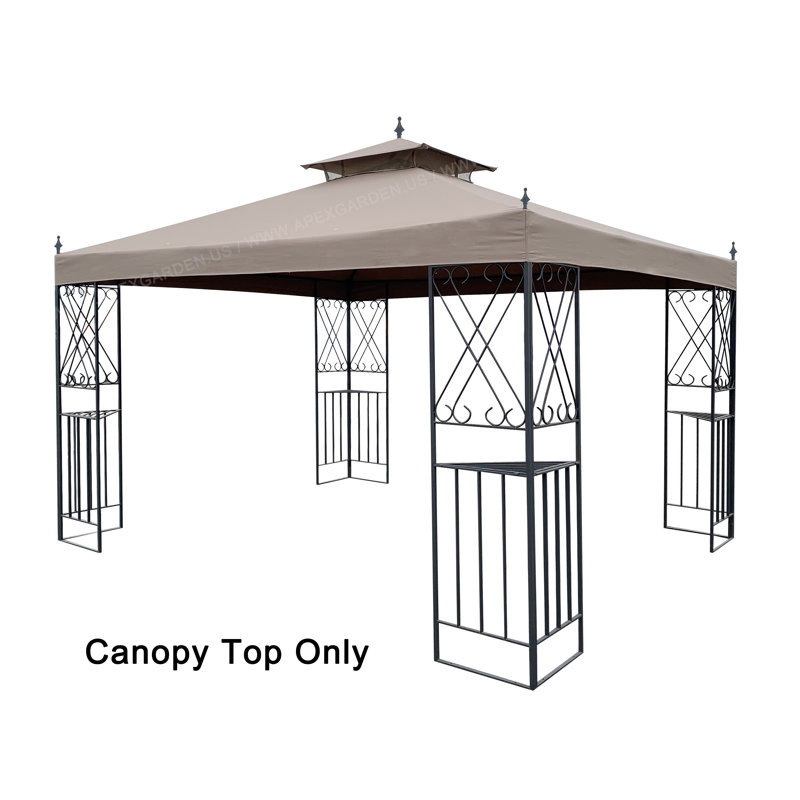 APEX GARDEN Replacement Canopy Top for 10' x 12' Monterey Gazebo