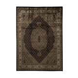 Handmade Silk and Wool Oriental Area Rug