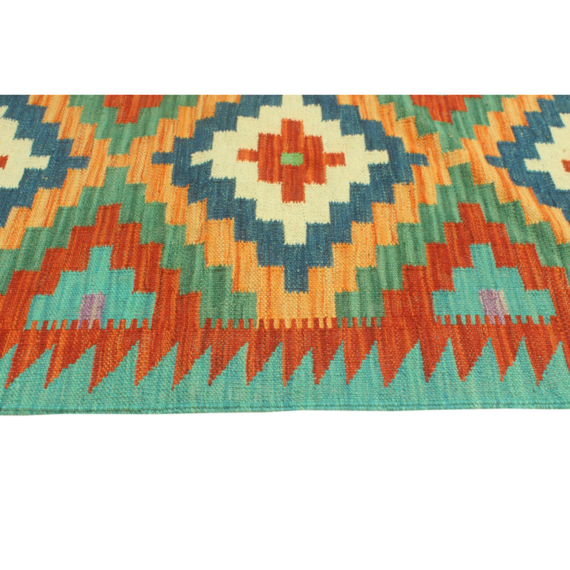 Bobbee Wool Geometric Indoor Rug