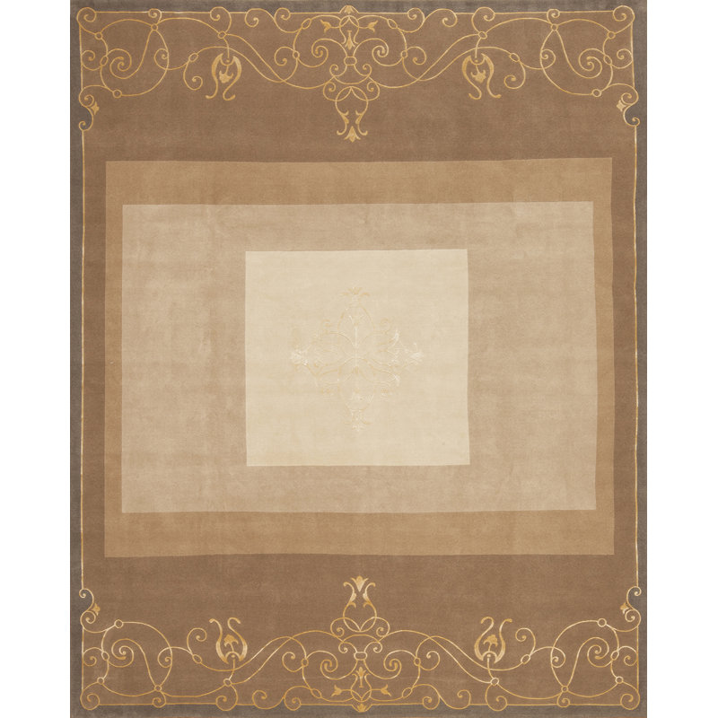 Concerto Hand Knotted Area Rug, Rectangle 4' x 6'