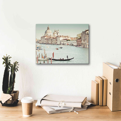'Grand Canal' by Keri Bevan, Giclee Canvas Wall Art