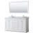 Avery 60'' Double Bathroom Vanity with Marble Top-97812924-97812922