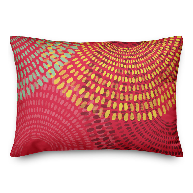  Outdoor Rectangular Pillow Cover & Insert, Pink