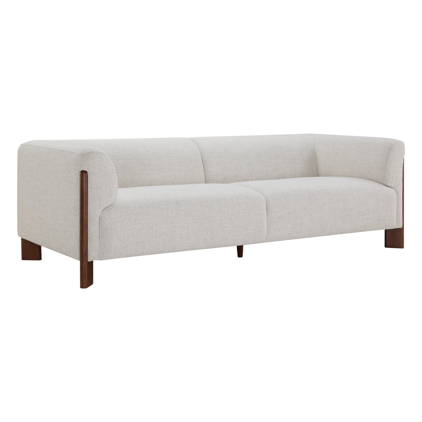 Wanetta 88" Linen Sofa, Nathan Wheat Tweed