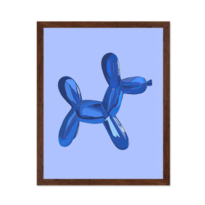 Blue Balloon Dog