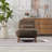 Brown Upholstered Accent Chair with Pillow – Mid-Century Modern Armless Lounge Chair for Living Room & Bedroom-356510769
