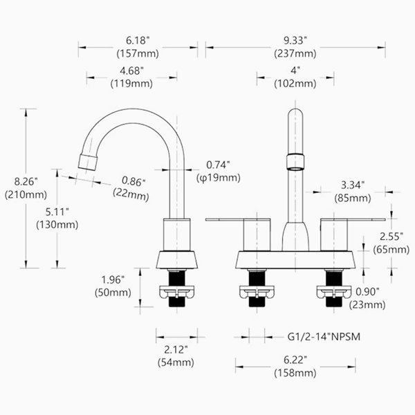 Dimensions du produit