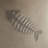16'' MGO Side Table FISH PATTERN