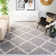 Lamoreaux Shag Performance Geometric Rug