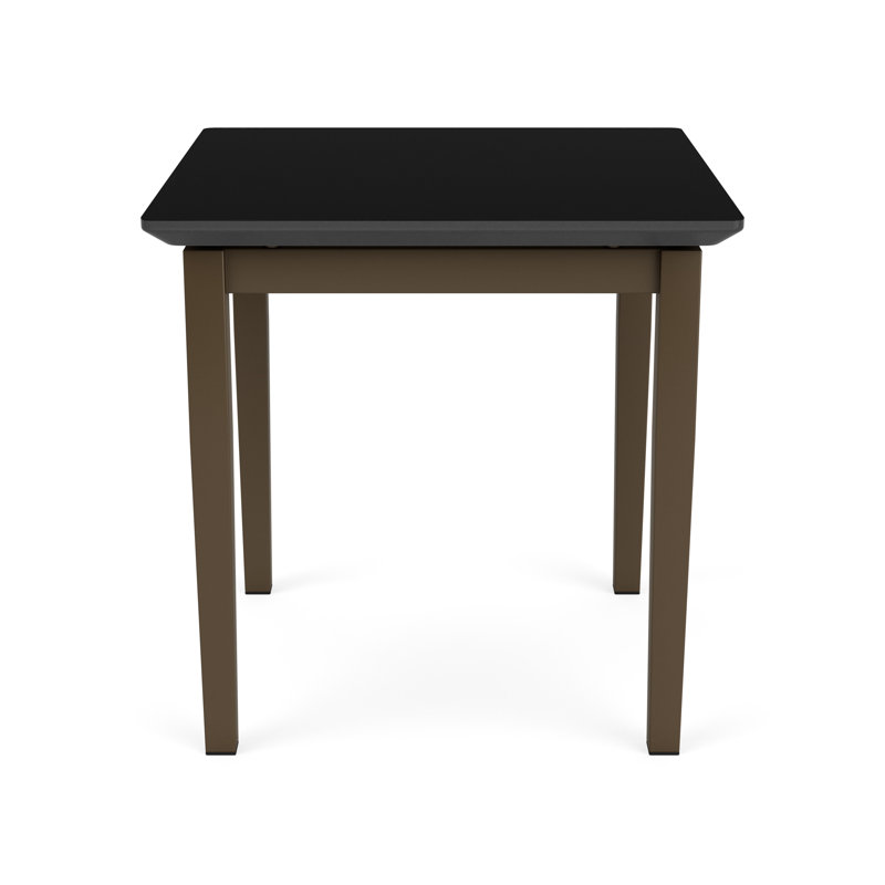 Table de bout en acier Lenox, Bronze, Nuit noire