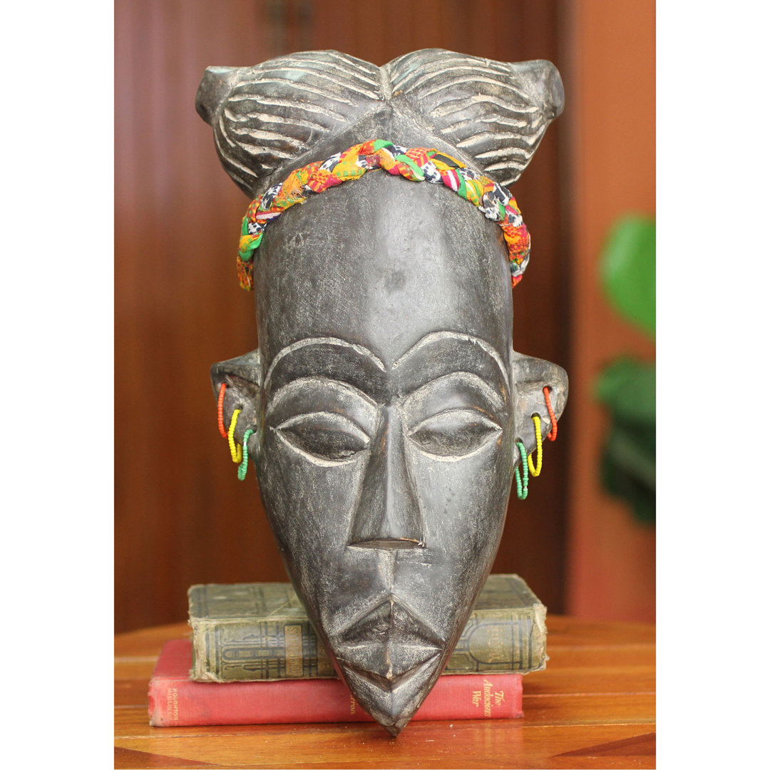 Floresha Handmade Traditional Wall Decor on Solid Wood Bungalow Rose