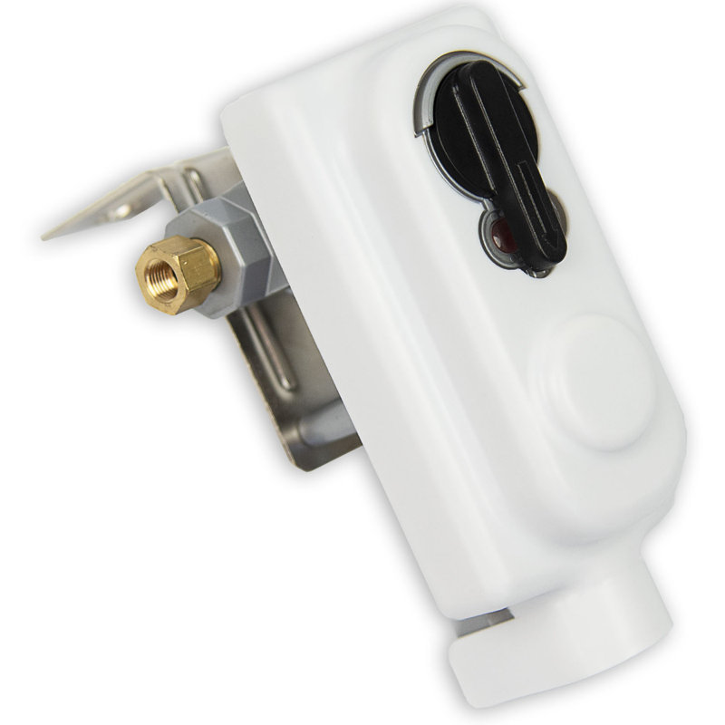 Flame King 2-Stage Auto Changeover LP Propane Gas Regulator for RVs, Vans, and Trailers