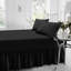 Percale Valance Sheet Polycotton Solid Colour Bed Sheet Single Double King Super King Machine Washable High Quality-19277566-19277569