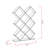 Modern White Bookshelf, 100% Melamine Coated Particle Board, 35.4 x 50.8 x 7.7 inches | Numerous Shelves | Wall-Mountable | Stylish Geometric Design for Home or Office | Durable & Elegant Storage Solution-1639888977
