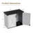 4 Ft. W X 2 Ft. D Outdoor Resin Horizontal Storage Shed-113399247