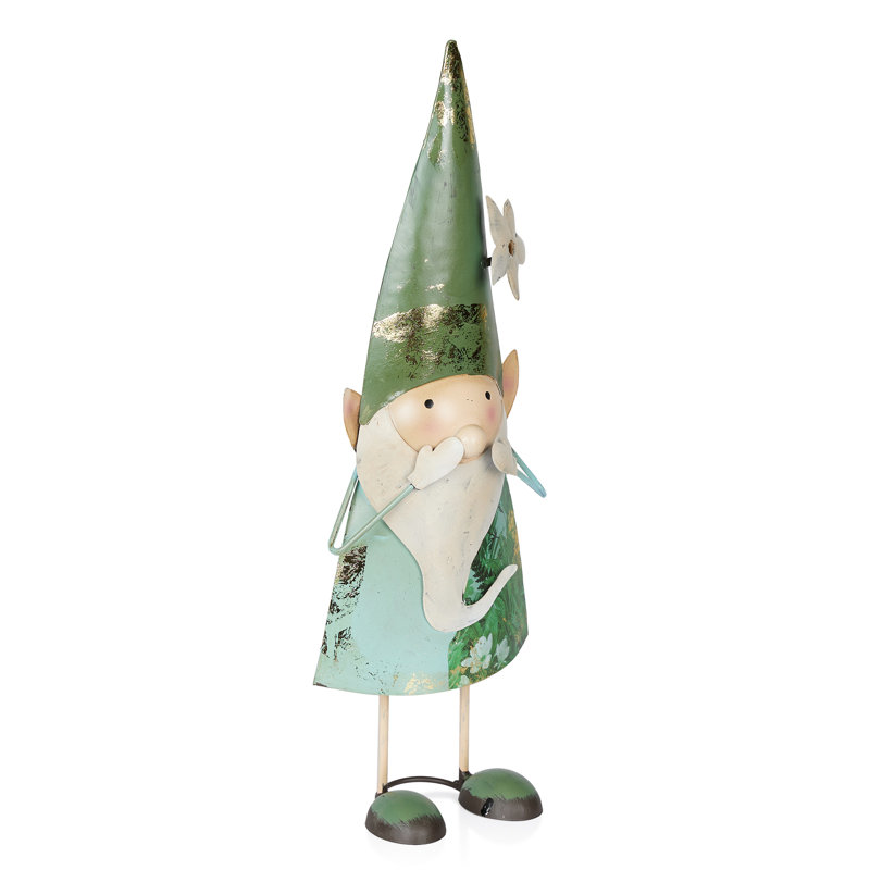 Kissing Metal Gnome