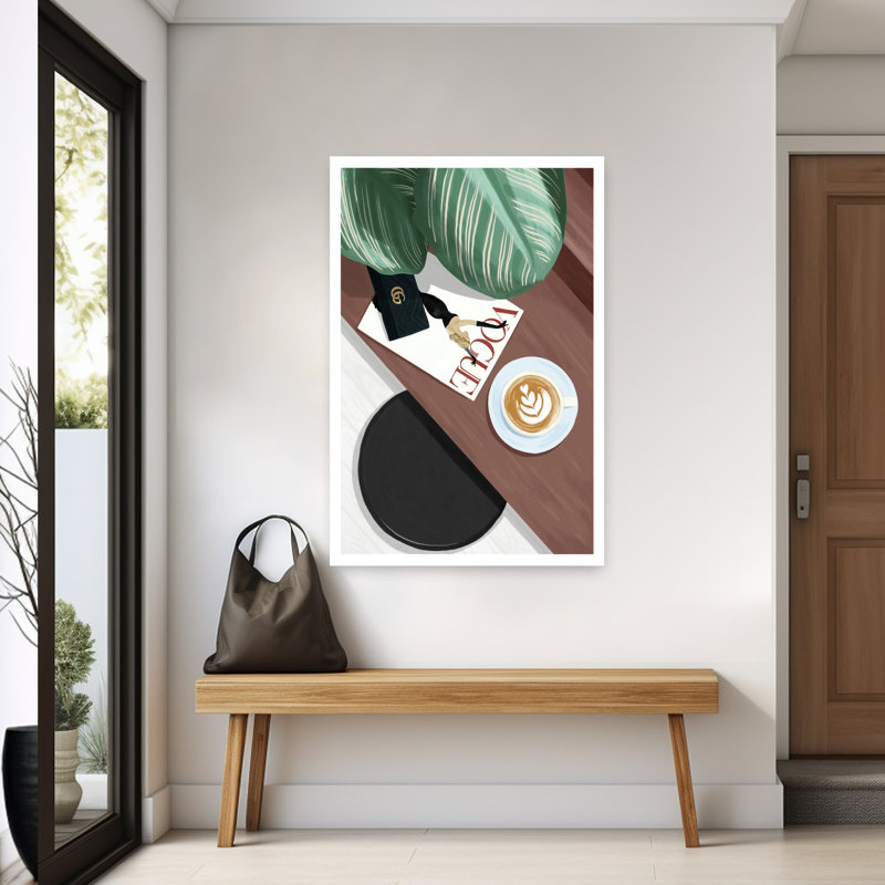 Art contemporain contemporain, H 60 po x l 40 po