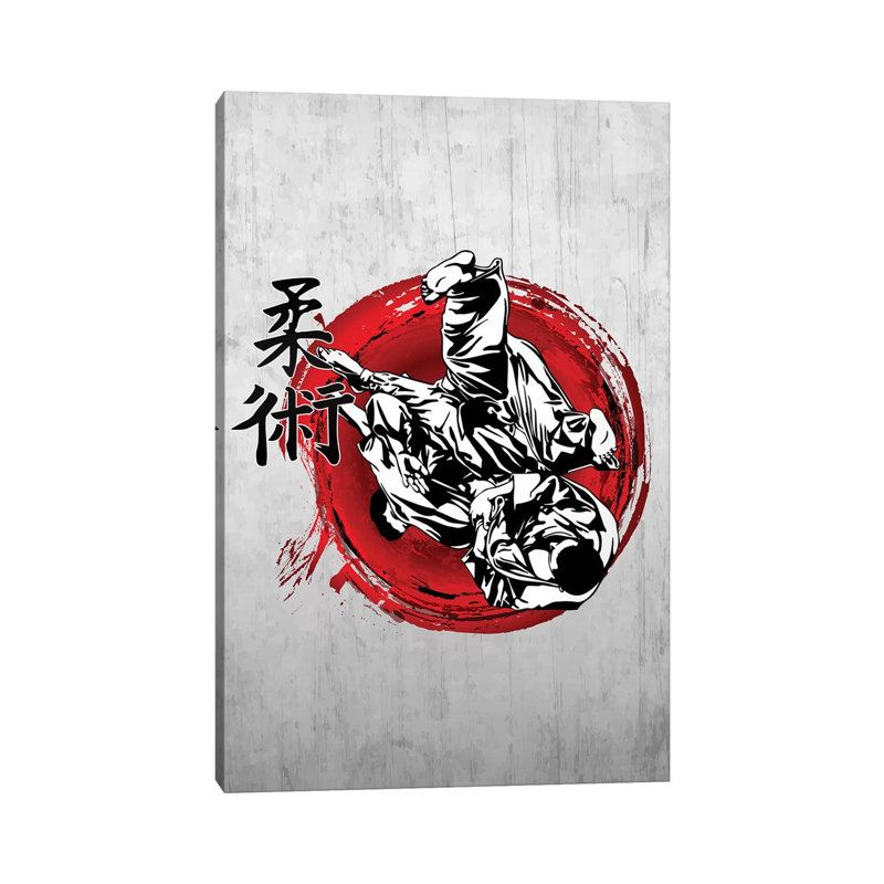 Jujitsu by Cornel Vlad - Wrapped Canvas Print, 30.48cm H x 20.32cm W x 1.905cm D