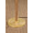 Ruthin Floor Lamp in Aged Brass