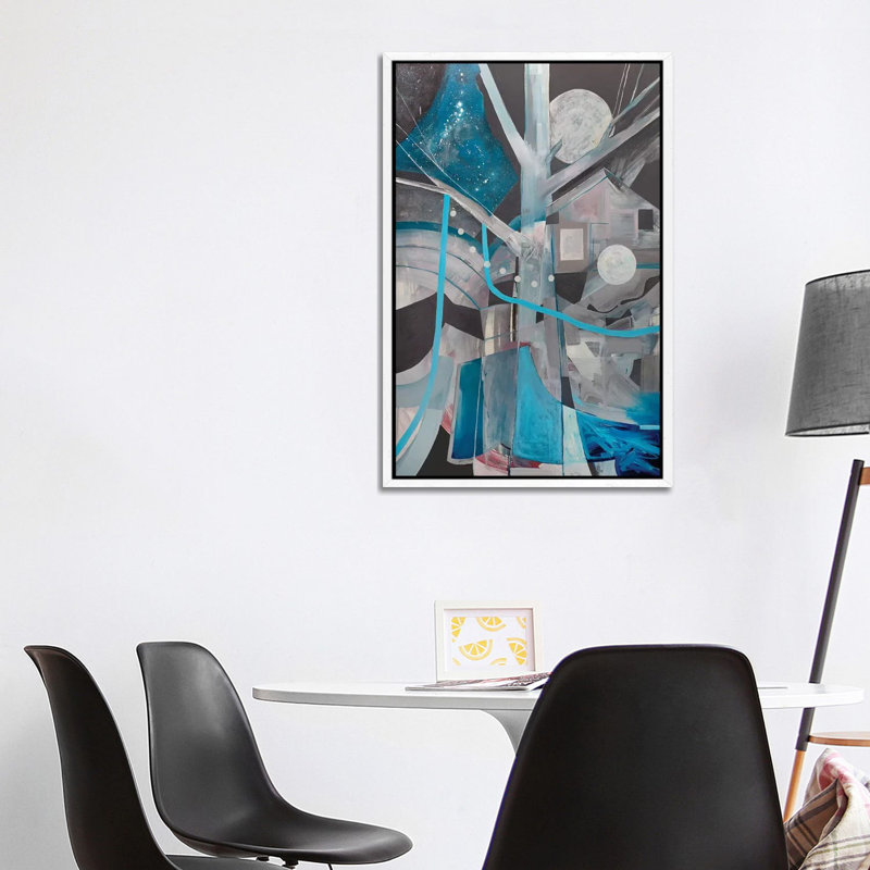 Dream by Pamela Staker - Painting on Canvas, White Framed, 101.6 cm H x 66.04 cm W
