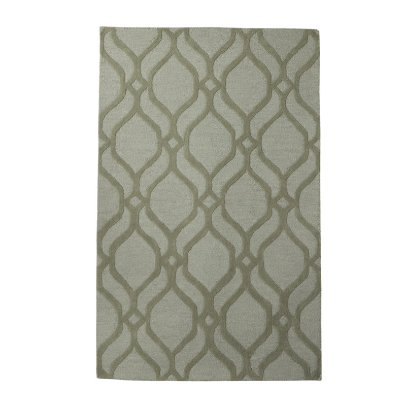 Tapis traditionnel en laine, Rectangle de 5 pi x 8 pi