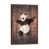 Brown Floater Framed