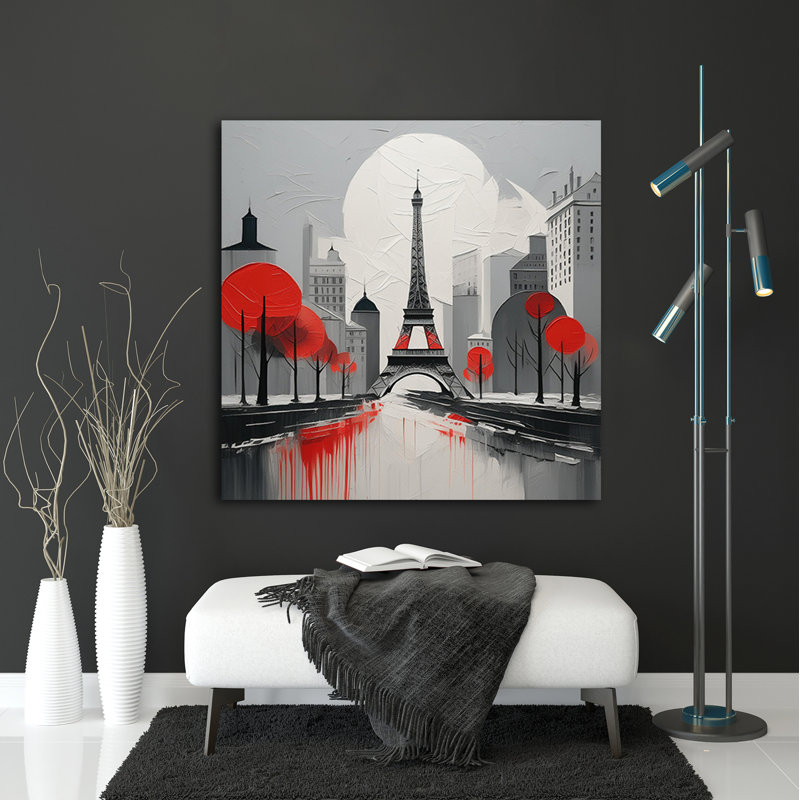 Parisian Moments, 42" H x 42" W