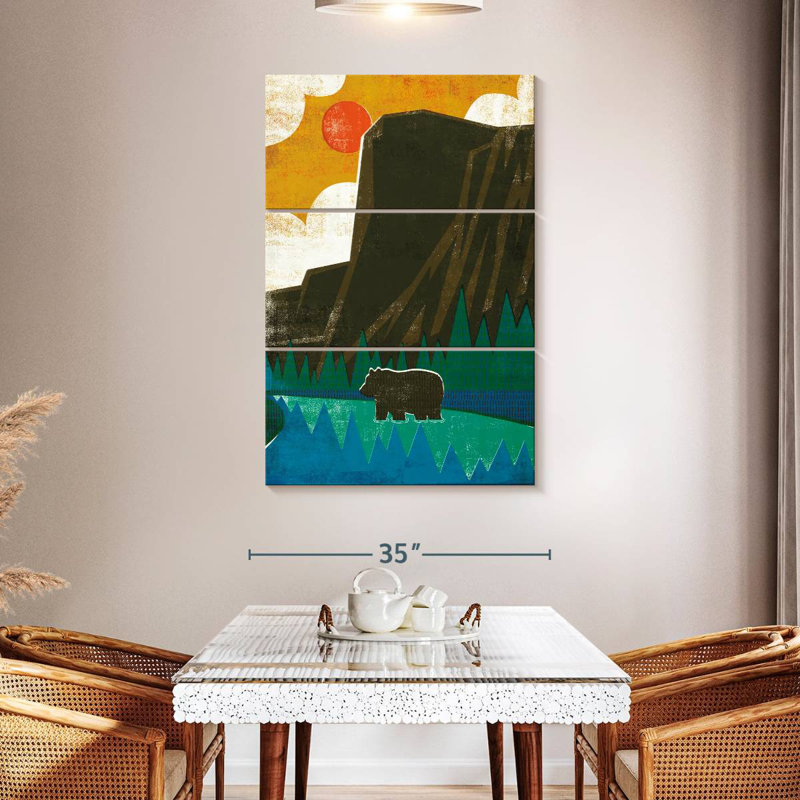 Brampt Big Sky III, 50" H x 32" W