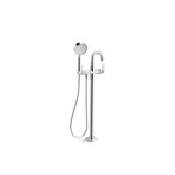 Castia by Studio McGee Floor-Mount Bath Filler Trim with Handshower
