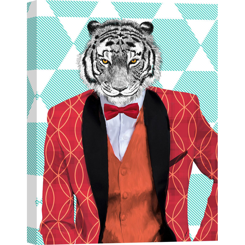 Wild Dandy by Matt Spencer - Wrapped Canvas Print, 100cm H x 70cm W x 4cm D