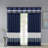 Polyoni Pintuck Window Curtain Panel (Single Piece)