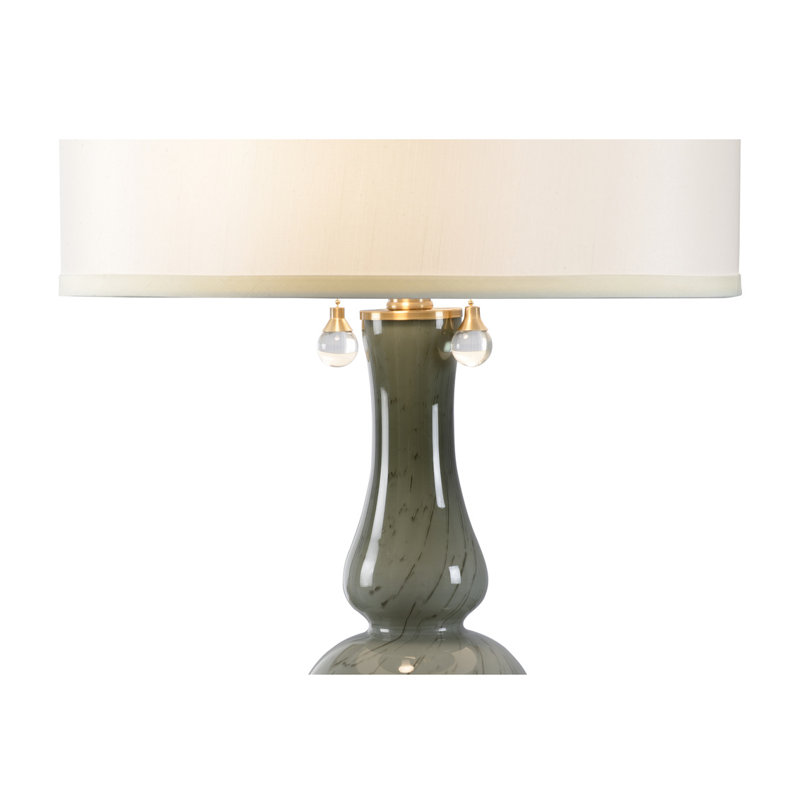 Belle Mont 28" Gray Table Lamp