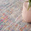 Tapis fuchsia / bleu à motif abstrait Harrower-2103125935