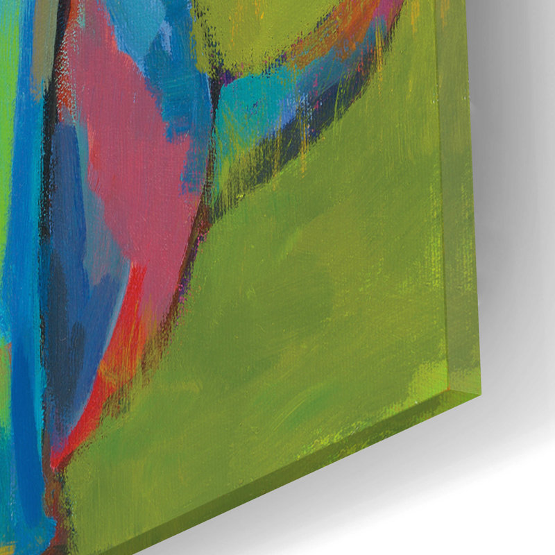 «Howling Hound» par Phyllis Adams, H 12 po x l 12 po x P 0,13 po