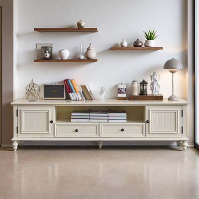 American Simple Solid Wood TV Cabinet