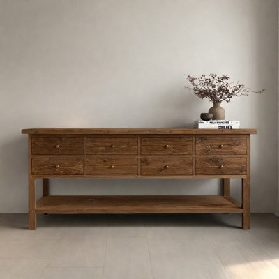 Console champêtre rétro