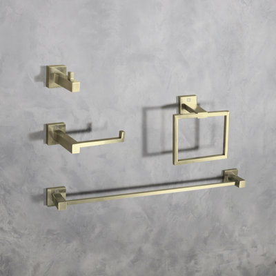 Isla 4 - Piece Bathroom Hardware Set