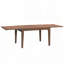 Table de salle à manger extensible en noyer avec rallonge