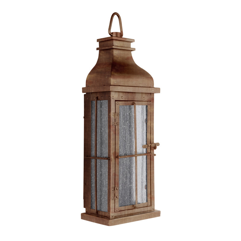 Rossville Wall Light, Weathered Copper
