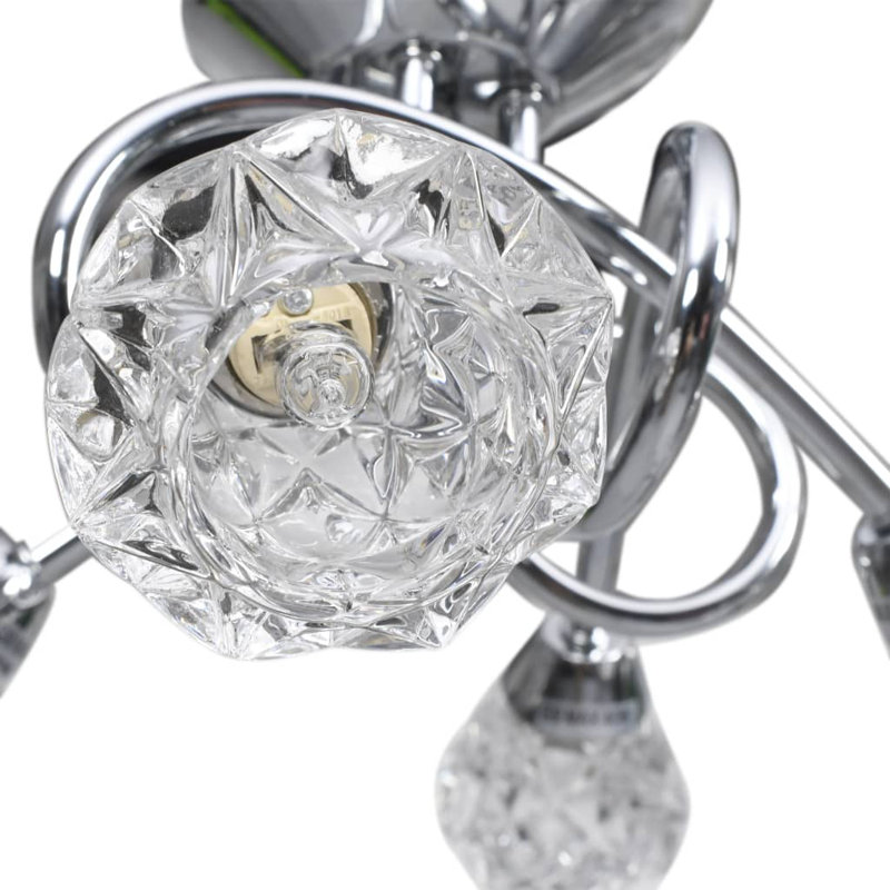 Agathe Glass Semi Flush Mount