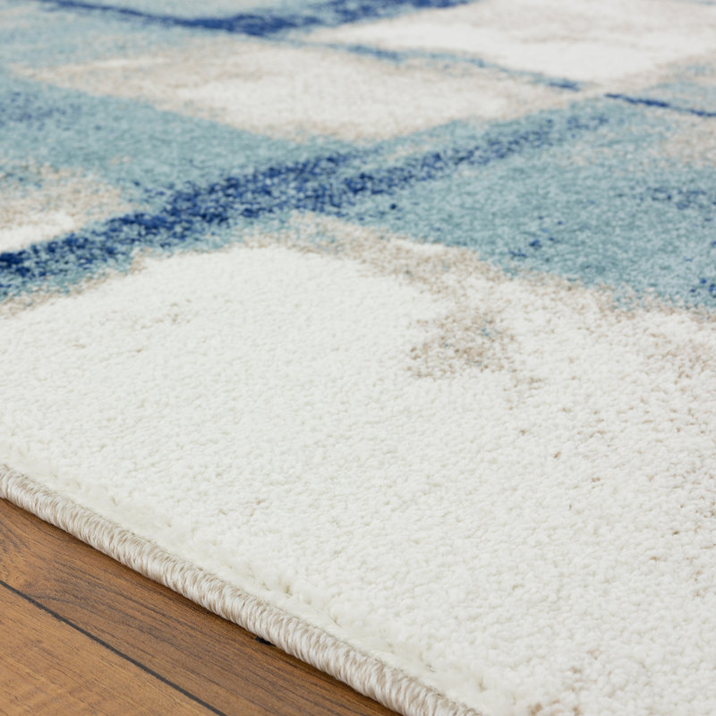 Bellicent  Abstract Indoor Rug, Rectangle 8' x 10'