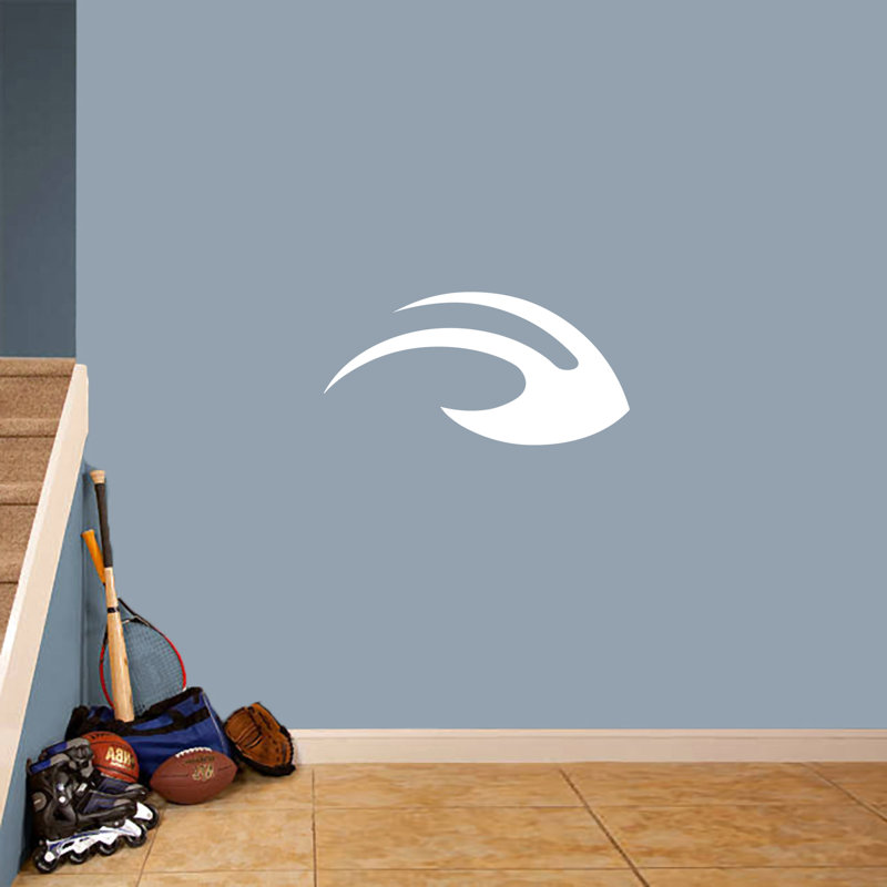 Adhésif décoratif casque à rayures, Blanc