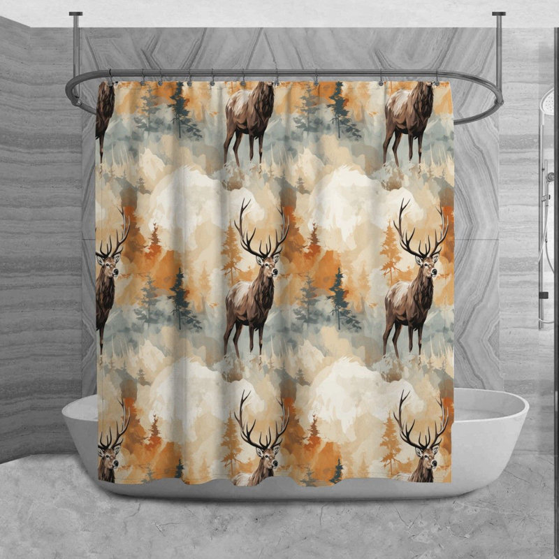 Shower Curtain, 84" H x 70" W