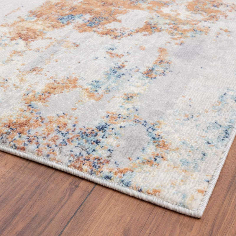 Elkhorn Abstract Indoor Rug, Rectangle 2' x 7'