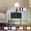 LYRA ALABASTER Side Table-110189630-110189631