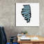 «Illinois 2» par Art Licensing Studio, art mural sur toile